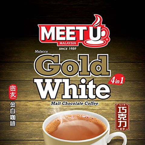 Meet U Malacca 4 In 1 GOLD White Coffee