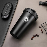 Omife 500ml Stainless Steel Cup Coffee Mug Travel Coffe Mugs Cafe Tea Cute Cups With Lid eco friendly Products For Gifts Office