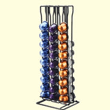 Practical Coffee Capsule Holder Tower Stand For 60 Nespresso Capsules Storage