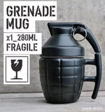 Creative Grenade with Cap Mug Office Grenade Ceramic Coffee Cup Couple Weird Water Cup