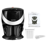 450W Auto Dual Cup Coffee Machine Electric Drip Coffee Maker