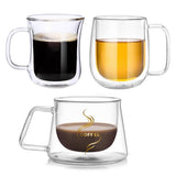 Double Wall Mug Coffee Mug Double Coffee Glass Cup