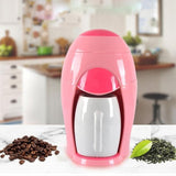 American Coffee Machine Small Drip Tea Maker Household Electric Portable Multi-Function Brewing Coffee Machine Pink