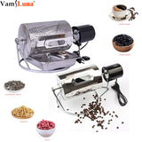 Mini Coffee Roaster Stainless Steel Baking Coffee Beans Manual Peanut Machine Seeds Nut Baking Tooled In The Stove