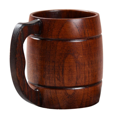 Adeeing Stylish Wooden Handled Beer Cup Coffee