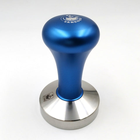 Espresso Coffee Tamper Blue Coffee Tamper Machine  Press Flat Base Barista Accessories 51mm 57.5mm 58mm