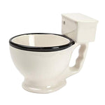 Novelty Toilet Ceramic Mug With Handle 300ml Coffee Tea Milk Ice Cream Cup Funny For Gifts